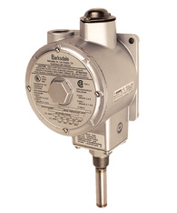 Barksdale L1X Series Explosion Proof Temperature Switch, Single Setpoint, 75 F to 200 F, HL1X-HH203S-WS