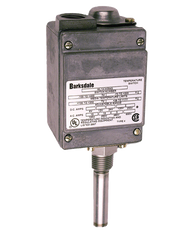 Barksdale ML1H Series Local Mount Temperature Switch, Single Setpoint, 100 F to 225 F, HML1H-CC351