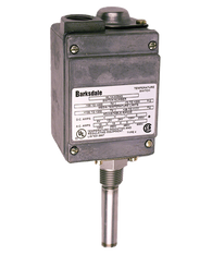 Barksdale ML1H Series Local Mount Temperature Switch, Single Setpoint, 100 F to 225 F, HML1H-HH351S-WS