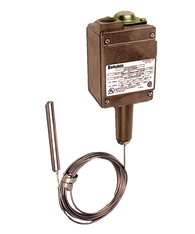 Barksdale Remote Mount MT1H Series Temperature Switch, Single Setpoint, -50 F to 150 F, HMT1H-HH154S-12-A