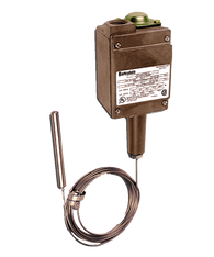 Barksdale Remote Mount MT1H Series Temperature Switch, Single Setpoint, 50 F to 250 F, HMT1H-HH251S12A