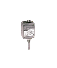 Barksdale L2H Series Local Mount Temperature Switch, Dual Setpoint, 100 F to 225 F, L2H-H351-RD