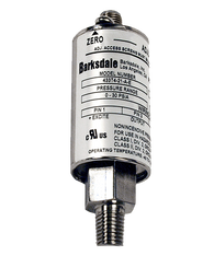 Barksdale Series 433 Non-Incendive Pressure Transducer, 0-50 PSI, 433H3-03