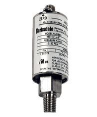 Barksdale Series 433 Non-Incendive Pressure Transducer, 0-300 PSI, 433H5-07-W240