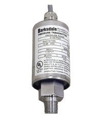 Barksdale Series 445 Intrinsically Safe Pressure Transducer, 0-29.9 in Hg Vacuum, 445H5-23