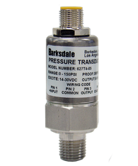 Barksdale Series 600 OEM Pressure Transducer, 0-51.71 Bar, 625T4-27-Z23