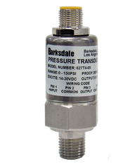 Barksdale Series 600 OEM Pressure Transducer, 0-413.7 Bar, 627T4-16-Z23