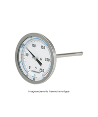 Ashcroft EI Series Bimetal Industrial Thermometer 0-200F 30EI60R060 0/200F