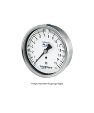 Ashcroft Type 1009 Stainless Steel Duralife Pressure Gauge 0-15 PSI 35-1009-AW-02B-15#