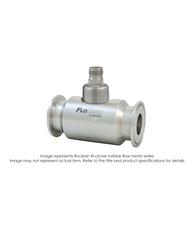 Floclean Turbine Flow Meter (With Hub), 3/4" x 3/8", 1000 PSI, 0.6-3 GPM, B220111 High Temp Pickup B16N-003A-6AA