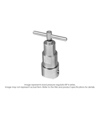 BP6 Back Pressure Regulator, SS316L, 0-100 PSIG BP6-1L51G0G111G