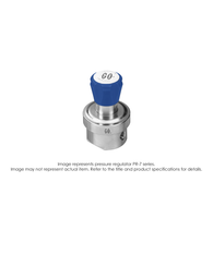 PR7 Pressure Regulator, Single Stage, SS316L, 0-100 PSIG PR7-1A51D8G111G