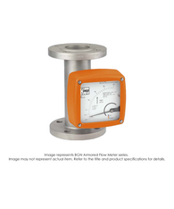 BGN Flow Meter And Counter, All Metal Armored, Q-U, 2" 150 Lb ANSI, 1.76-17.6 GPM to 11-110 GPM BGN-H50206R