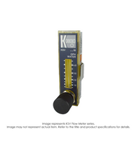 KSV Economical Micro Flow Meter, Needle Valve, 0.5-4.5 GPH KSV-3316