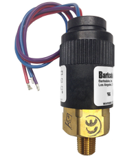 Barksdale Series 96221 Compact Pressure Switch, 1 to 30 In Hg Vacuum, 96221-BB1