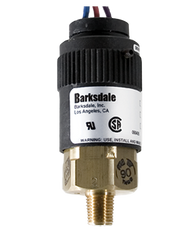 Barksdale Series 96221 Compact Pressure Switch, 1 to 30 In Hg Vacuum, 96221-CC1
