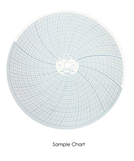 Partlow Circular Chart, 10", 24 Hr, 0 to 300, 5 divisions, Box of 100, 00213883