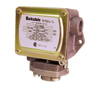 Barksdale Series P1H Dia-seal Piston Pressure Switch, Housed, Single Setpoint, 5 to 30 PSI, P1H-B30