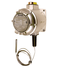 Barksdale T2X Series Explosion Proof Temperature Switch, Dual Setpoint, 50 F to 250 F, T2X-M251S-12-A
