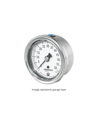 Ashcroft Type 1009 Stainless Steel Duralife Pressure Gauge 0-100 PSI 25-1009-AW-02B-100#