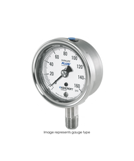 Ashcroft Type 1009 Stainless Steel Duralife Pressure Gauge 0-30 PSI 25-1009-SW-02L-30#