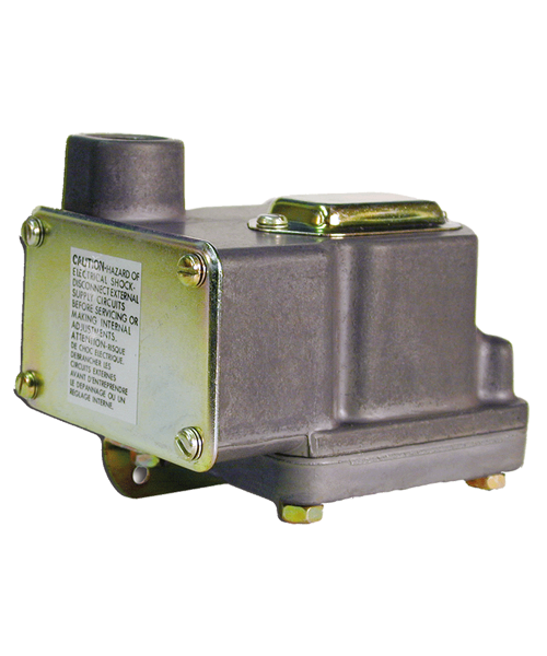 Barksdale Series D2T Diaphragm Pressure Switch, Housed, Dual Setpoint, 0.4 to 18 PSI, D2T-M18SS-L6-TC