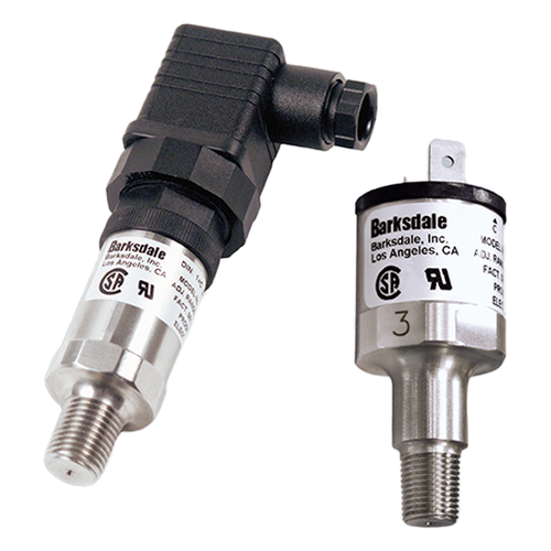 Barksdale Series 7000 Compact Pressure Switch, Single Setpoint, 150 to 1000 PSI, 724S-13-1B