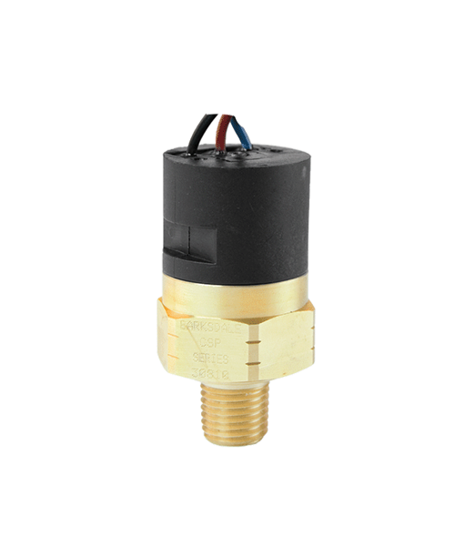Barksdale Series CSP Compact Pressure Switch, Single Setpoint, 3 to 7 PSI, CSP11-11-11B