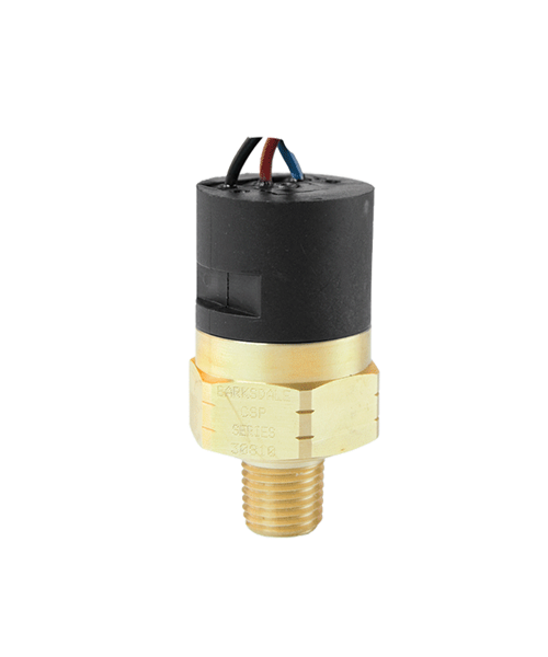 Barksdale Series CSP Compact Pressure Switch, Single Setpoint, 25 to 150 PSI, CSP13-31-11B