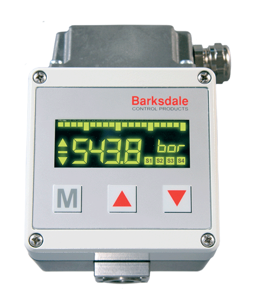 Barksdale Series UDS3 Multiple Output Electronic Switch, Single Setpoint, 0 to 1500 PSI, UDS3-11-N-6