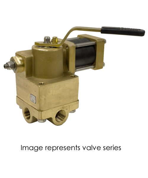 Barksdale Series 92 Actuated Heavy Duty Valve A922R3WQ2