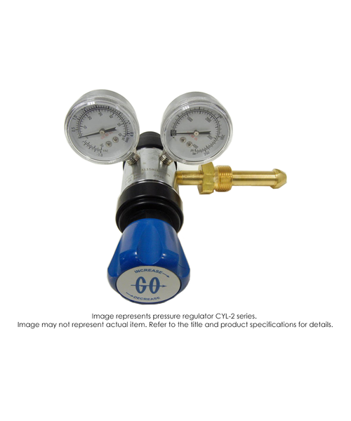C2 Pressure Regulator, SS316L, 0-25 PSIG C2-1K1D11110002A3A3
