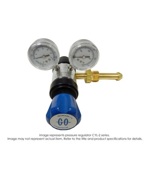 C2 Two Stage Cylinder Pressure Regulator, SS316L, 0-250 PSIG C2-1M1I11110002QHPH