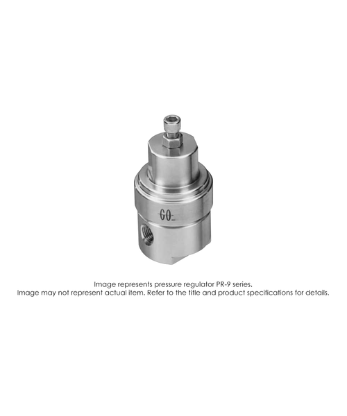 PR9 Pressure Regulator, Single Stage, SS316L, 0-250 PSIG PR9-1B41M5I1G1