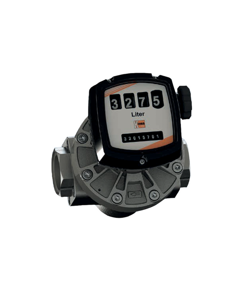 DON Oval Flow Meter, Aluminum/PPS, 1/8" NPT, 0.13-9.5 GPH DON-105GN1