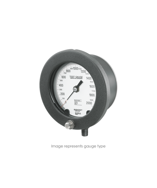 Ashcroft Type 1082 Test Pressure Gauge 0-1000 PSI 45-1082-P-S-02L-1000#