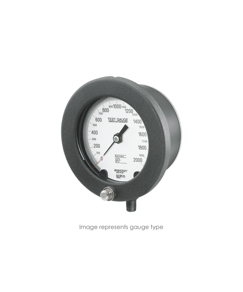 Ashcroft Type 1082 Test Pressure Gauge 0-3000 PSI 45-1082-P-S-02L-3000#