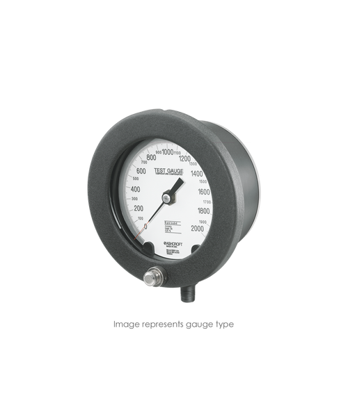 Ashcroft Type 1082 Test Pressure Gauge 0-5000 PSI 45-1082-P-S-02L-5000#