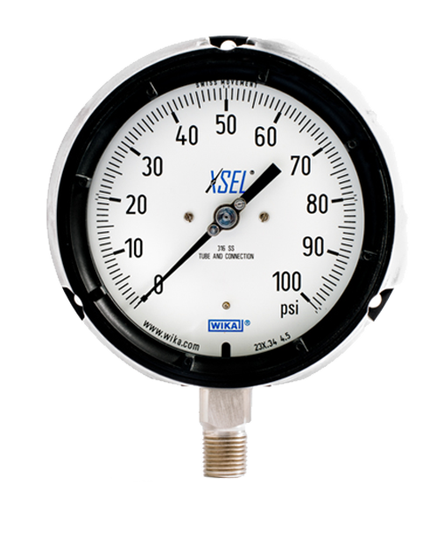 WIKA Type 232.34 XSEL Process Pressure Gauge 0-100 PSI 9834834