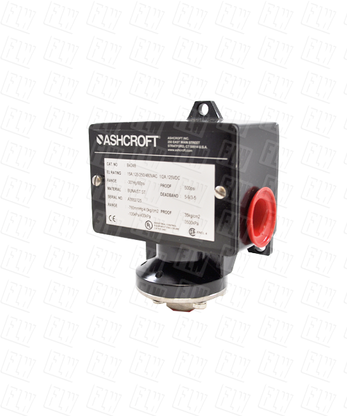 Ashcroft B-Series Pressure Switch 30 in Hg Vacuum / 60 PSI B424B-30IMV&60#