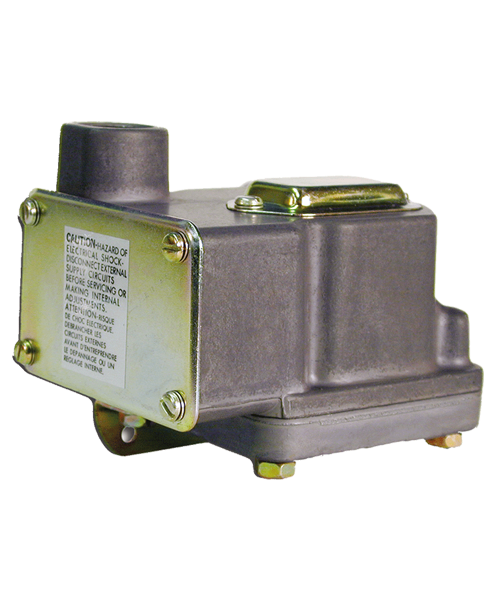 Barksdale Series D1T Diaphragm Pressure Switch, Housed, Single Setpoint, 0.5 to 80 PSI, D1T-A80SS-U