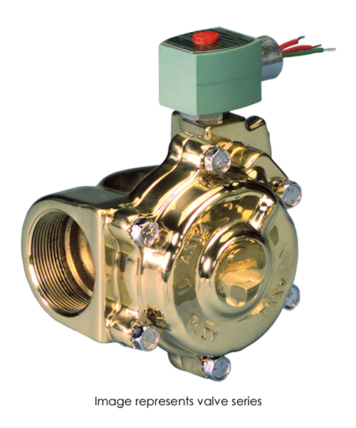 ASCO Hot Water And Steam Valve 8222G049 120/60AC