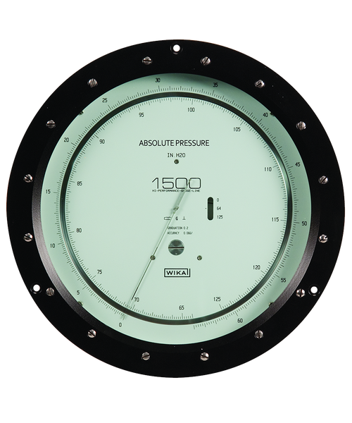 WIKA Wallace & Tiernan Absolute Pressure Gauge Series 1500-85A