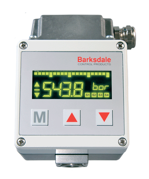 Barksdale Series UDS3 Multiple Output Electronic Switch, Single Setpoint, 0 to 3000 PSI, UDS3-13-N-5