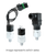 Barksdale Series CSM Compact Pressure Switch, Single Setpoint, 60 Bar Rising Factory Preset CSM2-31-55B-60BR