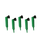 Partlow Replacement Pens for Chart Recorders, Pack of 5 Green 60500401