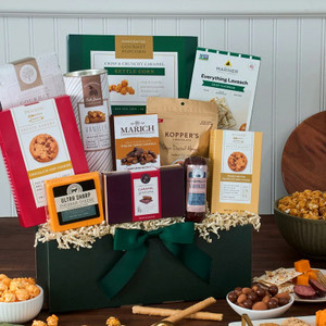 Premium Snack Attack: Gourmet Snack Gift Basket