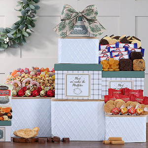 Meet Me Under the Mistletoe: Holiday Gift Tower