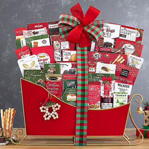 Sleigh Ride Extravaganza: Christmas Holiday Gift Basket