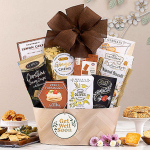Get Well: Gourmet Gift Basket